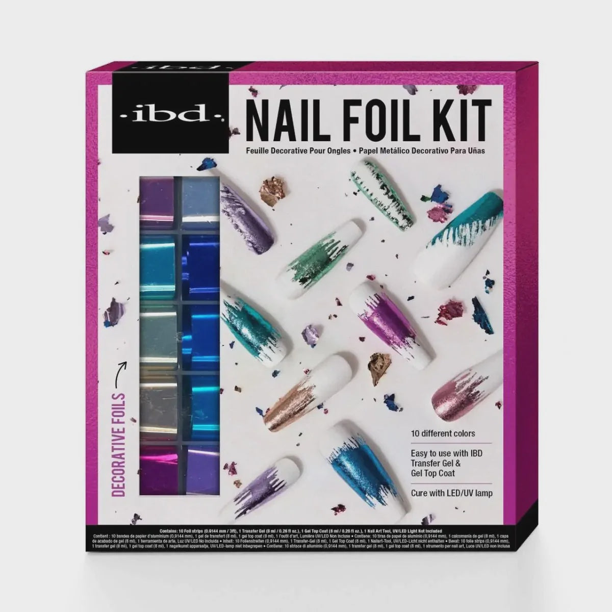 Ibd Decorative Nail Foil Kit #36342