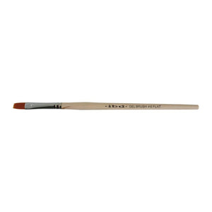 Ibd Professional Gel Brush #6 Flat wood handle #60803