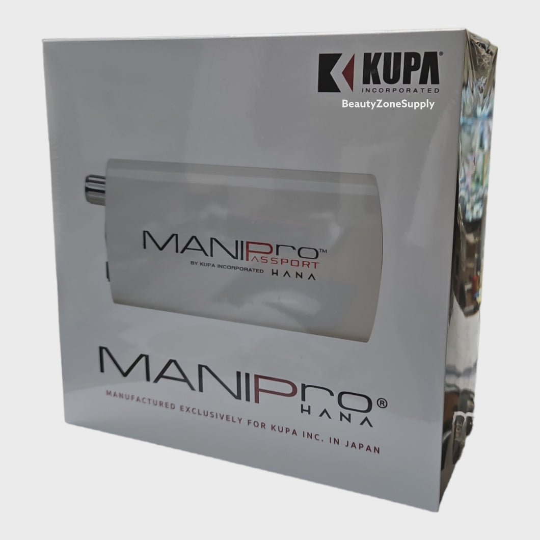 Kupa Passport Manipro Nail File Drill Hana White Japan