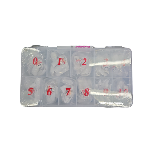 Lamour Eden White Tip 0 to 10  (tip box 550 tips) with KDS Glue Stick