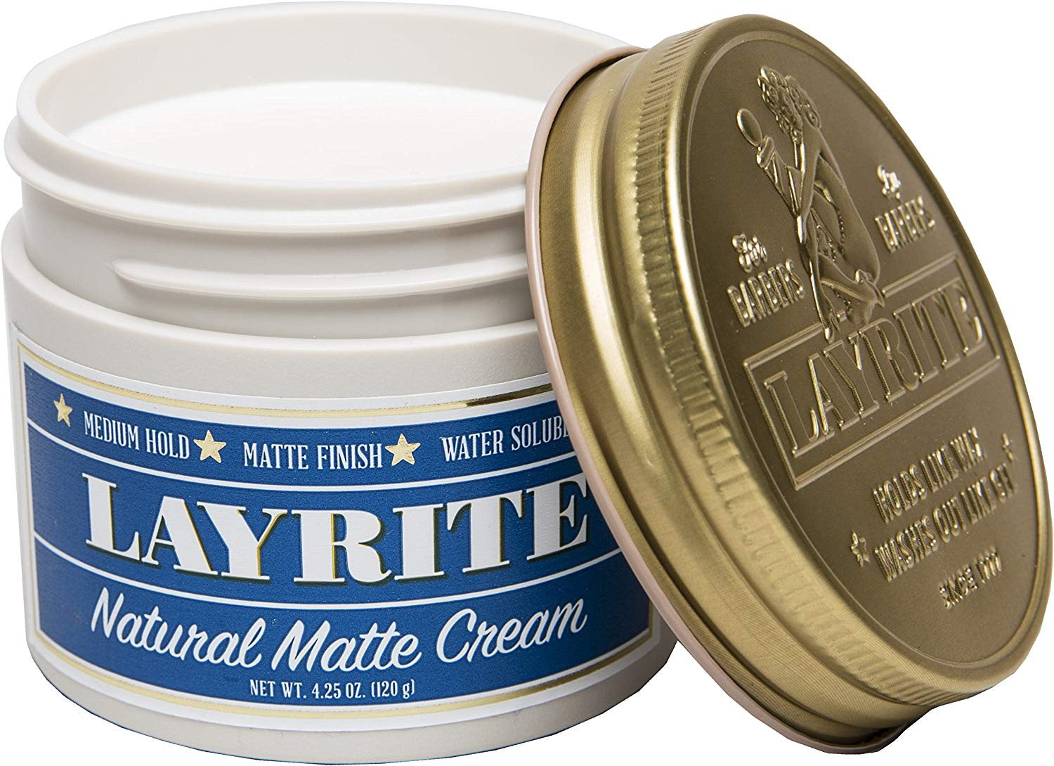 Layrite Narural Matte Cream 4.25 oz - BeautyzoneNailSupply