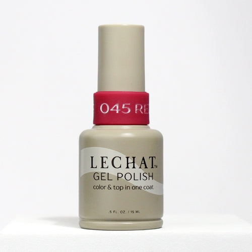 Lechat Gel Polish Color & Top - Red October 0.5 oz #LG045