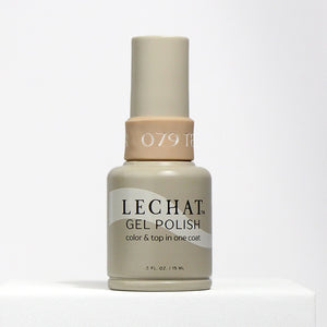 Lechat Gel Polish Color & Top - Tea & Sugar 0.5 oz #LG079