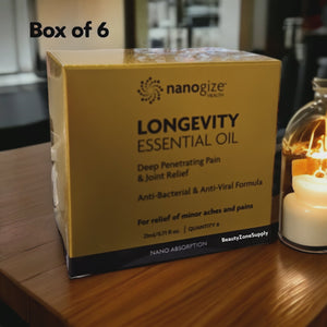 Longevity essential oil Dầu vàng Pain & Joint Box 6 pcs