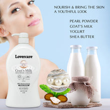 Load image into Gallery viewer, Lover&#39;s Care Goat&#39;s Milk Shower Cream Pearl Powder 1200 mL. 40.7 oz 230US
