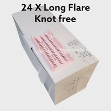 Load image into Gallery viewer, Monika Eyelash Individuals Knot-Free Box 50 Pack - 24 X Long