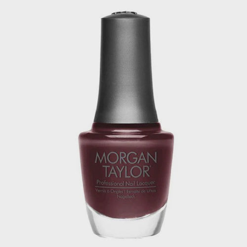 Morgan Taylor Nail Lacquer Plum Tuckered Out 15 mL .5 fl oz #50184 ds