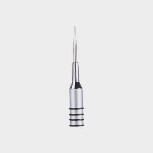 Nail Art Design 3D Silver handle 3 rubber Point