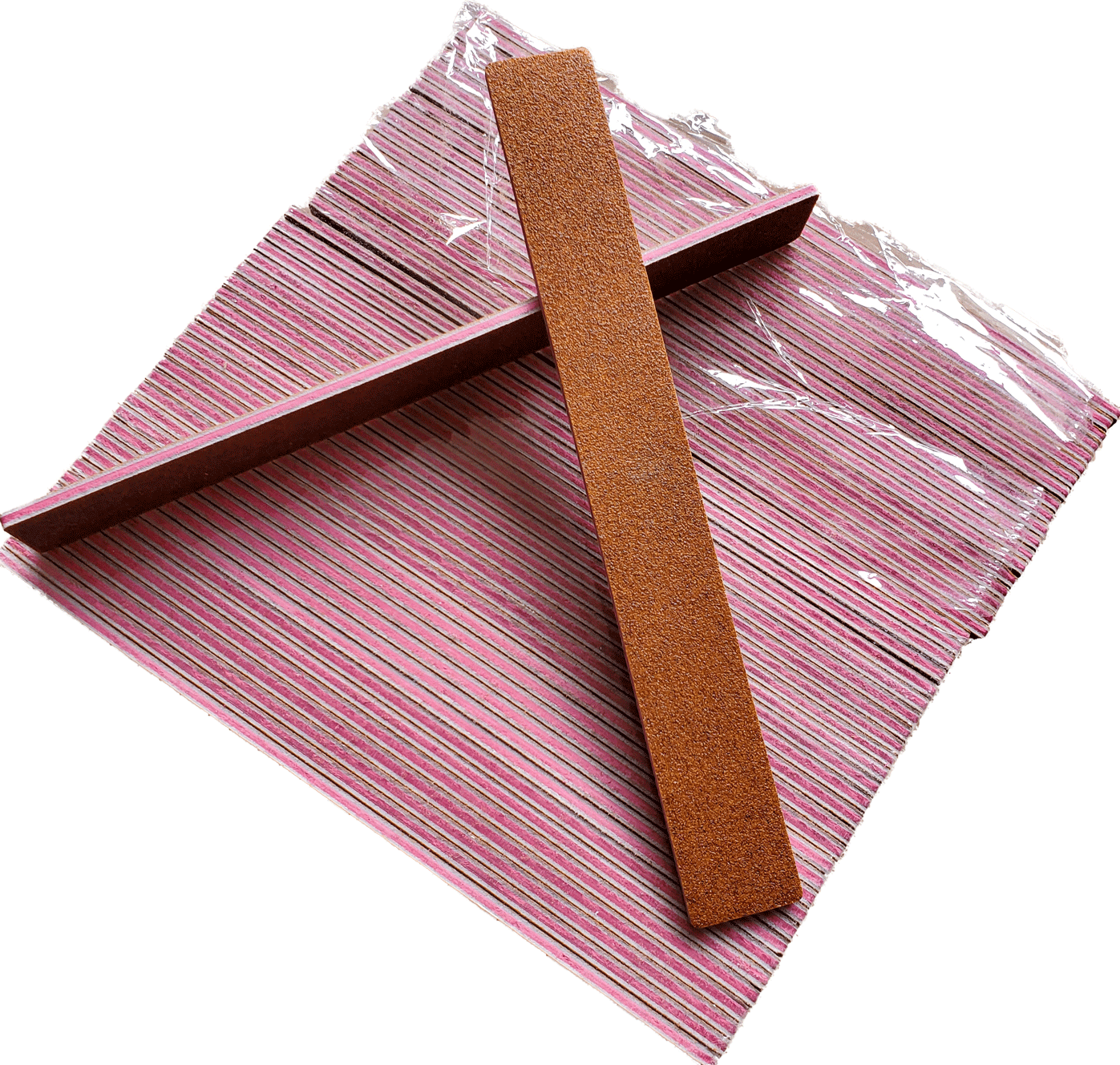 Nail File Jumbo X 80/80 Garnet 50 pc #F525