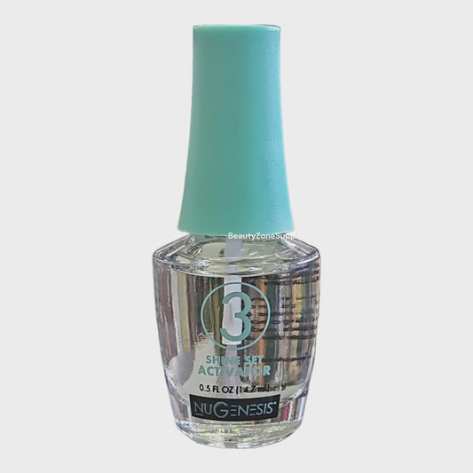 Nugenesis Dipping Liquid #3 Acitvator Shine Set 0.5 oz