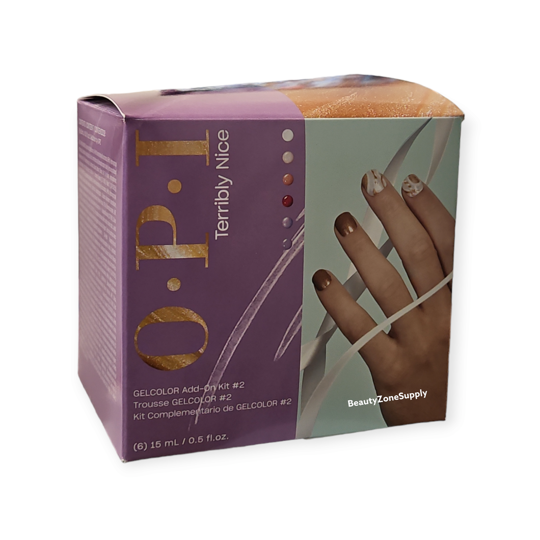OPI GelColor Color Terrible Nice Kit 2 #HPQ16