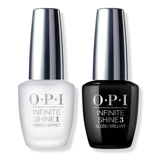 OPI Infine Shine PRIME + GLOSS Duo Pack .5oz Top & Base Coat