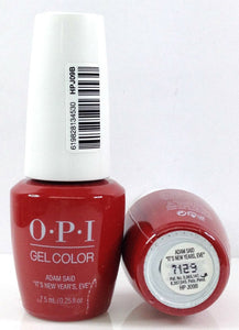 OPI mini GelColor Adam said "It's New Year's, Eve" 0.25 oz