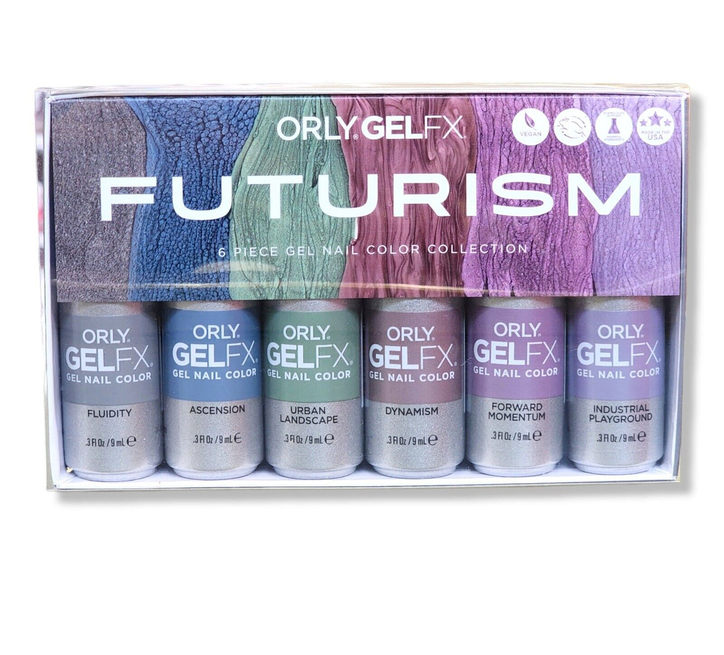 Orly Gel Fx Futurism gel Set 6 pcs