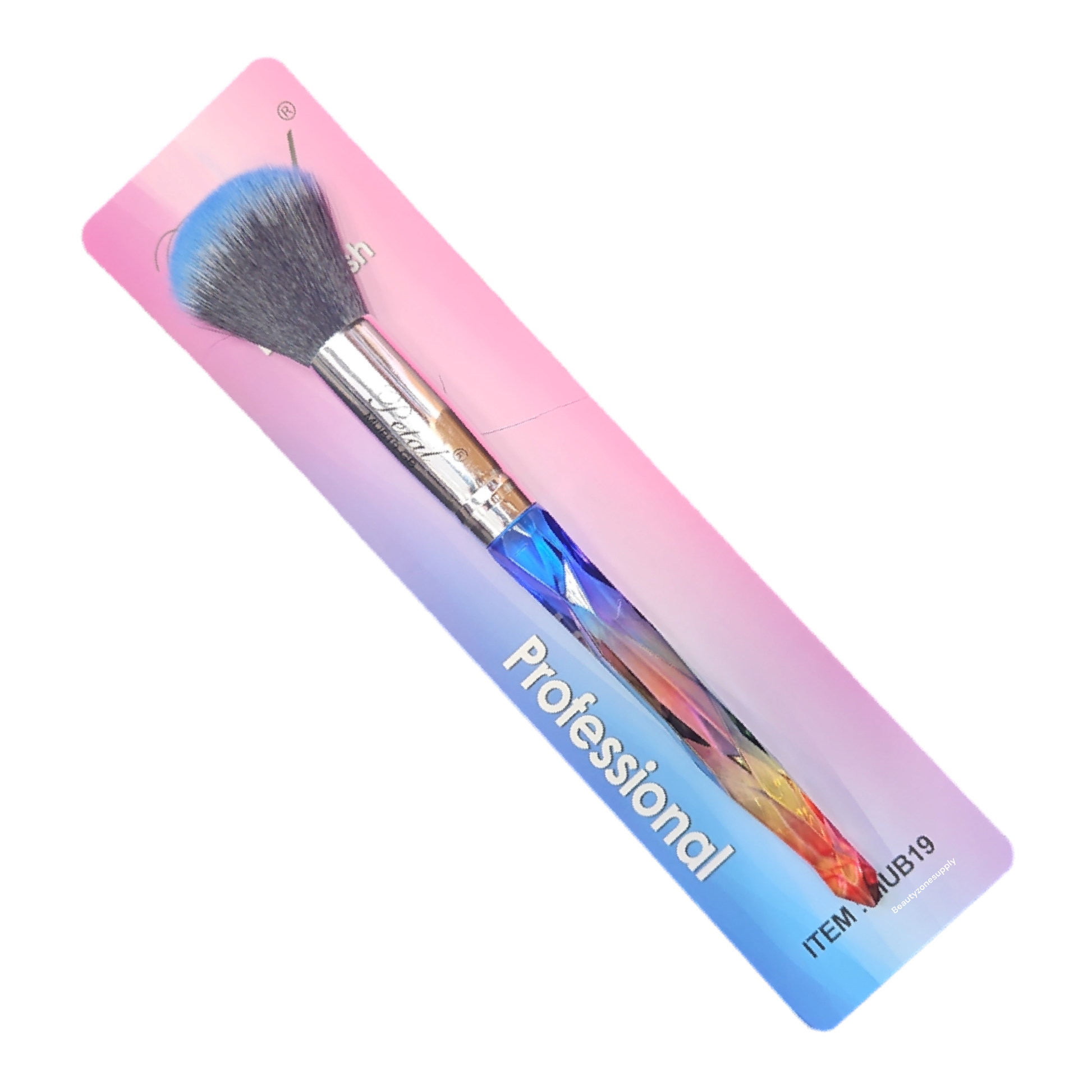 Petal Dust Brush Ombre Crystal Handle MUB19 - BeautyzoneNailSupply