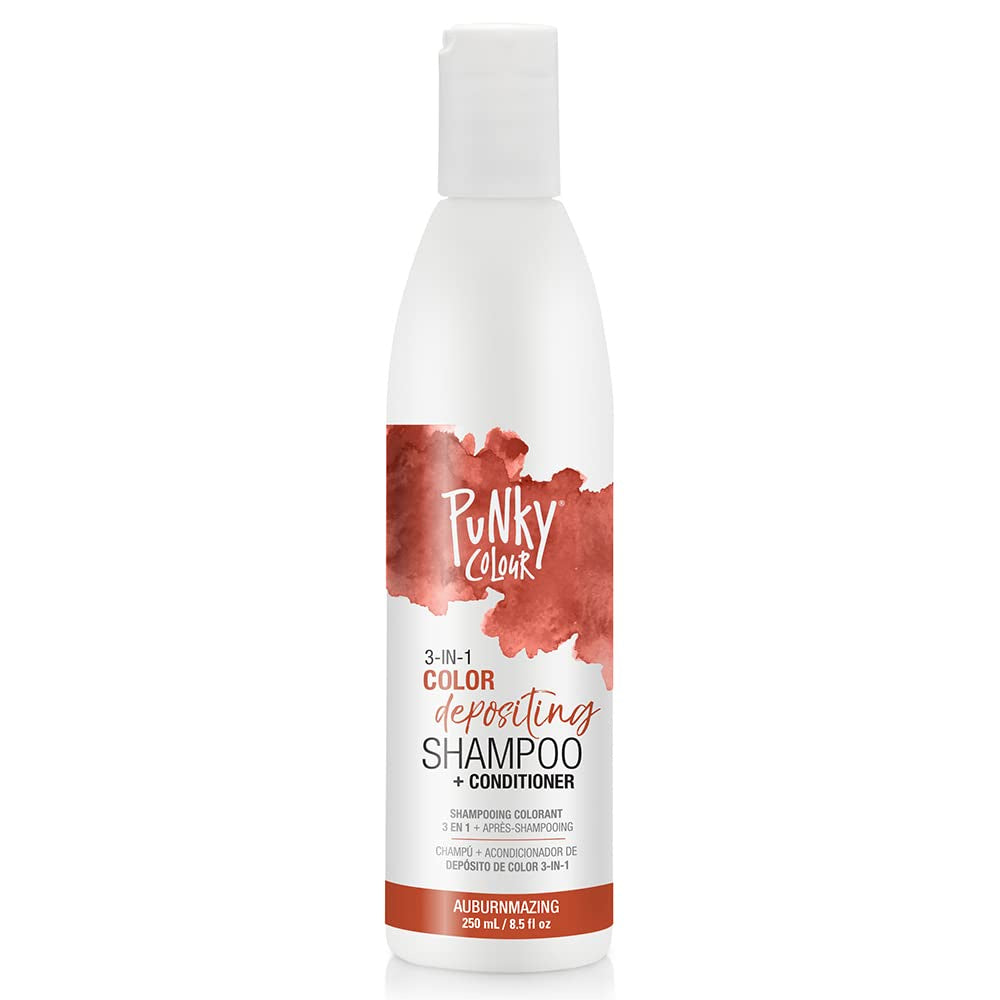 Punky Color Infused Shampoo Conditioner 3 in 1 Auburnmazing 8.5oz