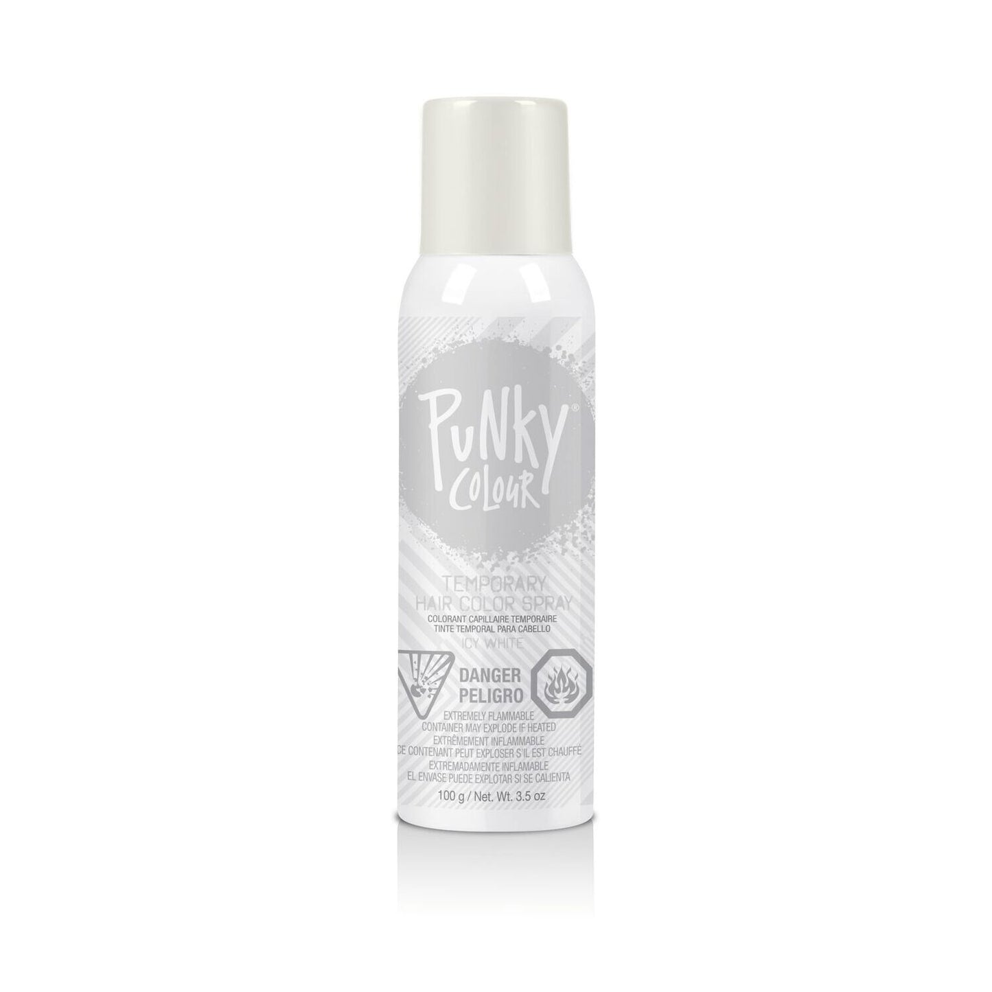 Punky Colour Temporary Hair Color Spray Ice White 3.5oz #625353