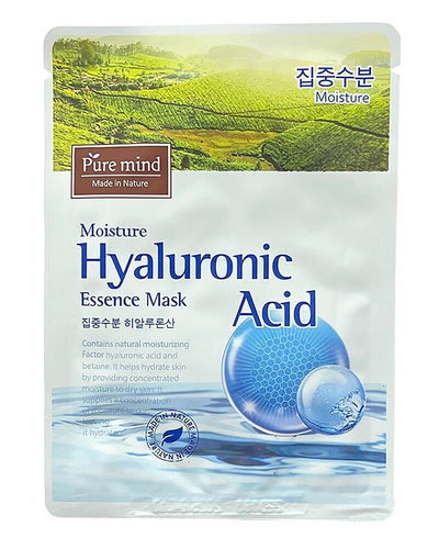 Pure Mind Essence Mask Moisture Hyaluronic Acid 10 bag