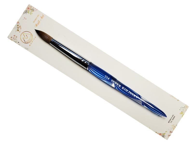 Spiral Nail Acrylic Brush Kolinsky Size 14-Beauty Zone Nail Supply