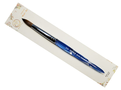 Spiral Nail Acrylic Brush Kolinsky Size 14-Beauty Zone Nail Supply