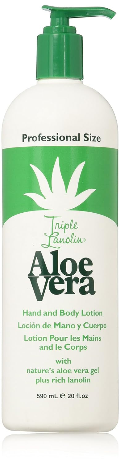 Triple Lanolin Aloe Vera Lotion 20 oz #60138