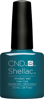 Cnd Shellac Viridian Veil .25 Fl Oz-Beauty Zone Nail Supply