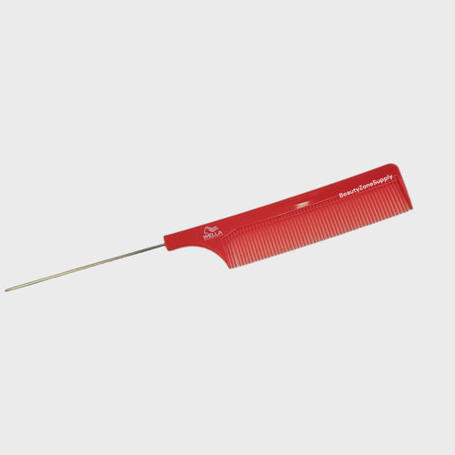 Wella Pin Tail Comb Red