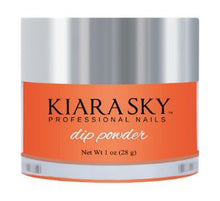 Load image into Gallery viewer, Kiara Sky Dip Glow Powder -DG104 Peach Cobbler-Beauty Zone Nail Supply