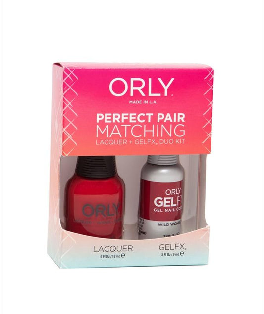 Orly Duo Wild Wonder (Lacquer + Gel) .6oz / .3oz 3100007-Beauty Zone Nail Supply