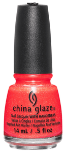 China Glaze Lacquer Papa Don'T Peach (Neon Peach Shimmer) 0.5 oz #83545-Beauty Zone Nail Supply
