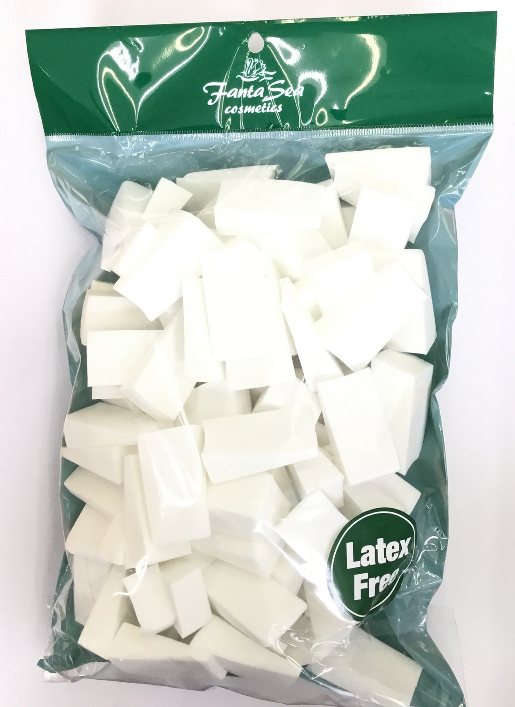 Fantasea Latex Free Foam Wedges 100 pcs #FSC535-Beauty Zone Nail Supply