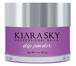 Kiara Sky Dip Glow Powder -DG121 Lilac Lillies-Beauty Zone Nail Supply