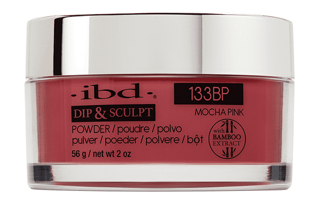 ibd Dip & Sculpt Mocha Pink 133BP2 2 oz-Beauty Zone Nail Supply