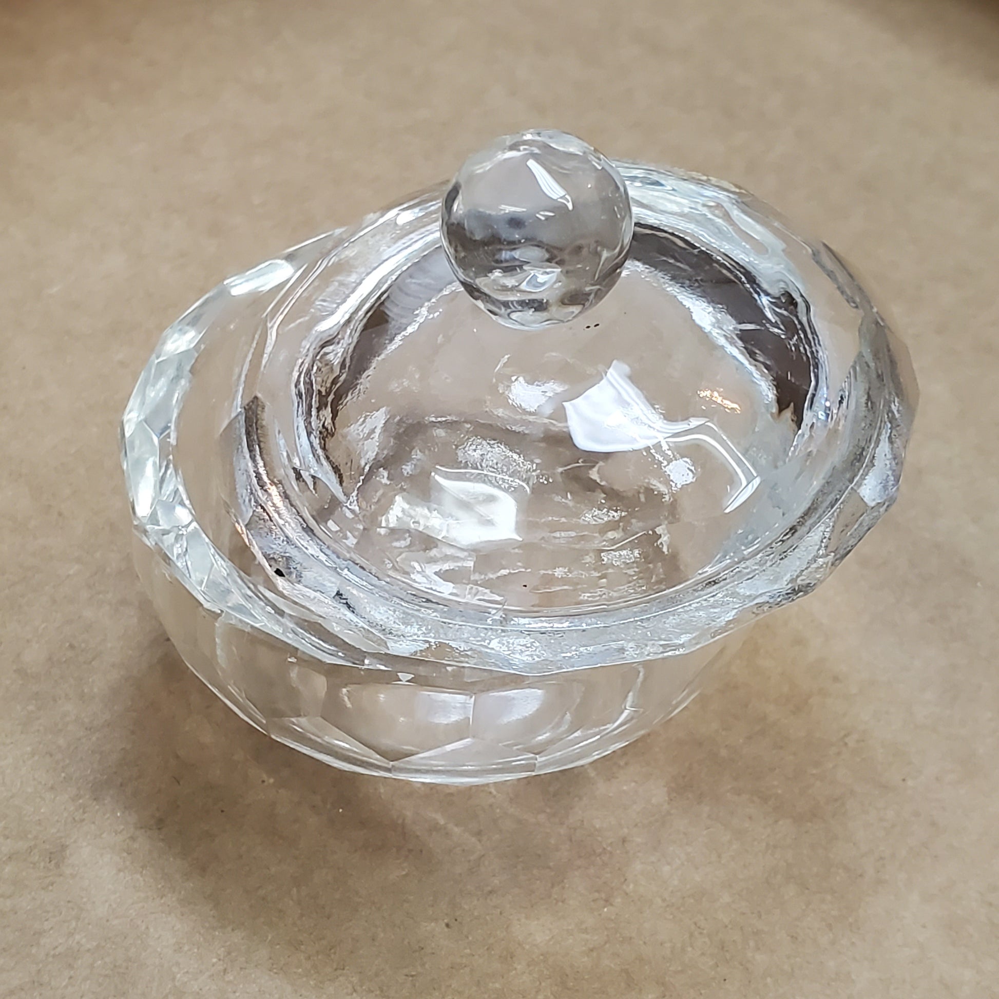 Crystal Powder Dish #CR05-Beauty Zone Nail Supply