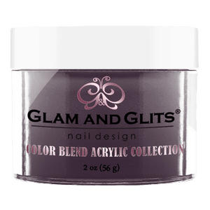 Glam & Glits Acrylic Powder Color Blend Sangria 2 Oz- Bl3038-Beauty Zone Nail Supply