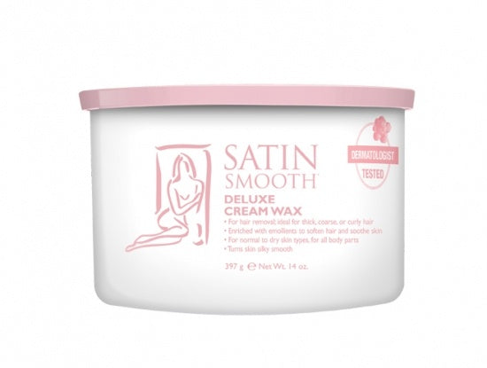 Satin Smooth Deluxe Cream Wax #Ssw14Crg-Beauty Zone Nail Supply