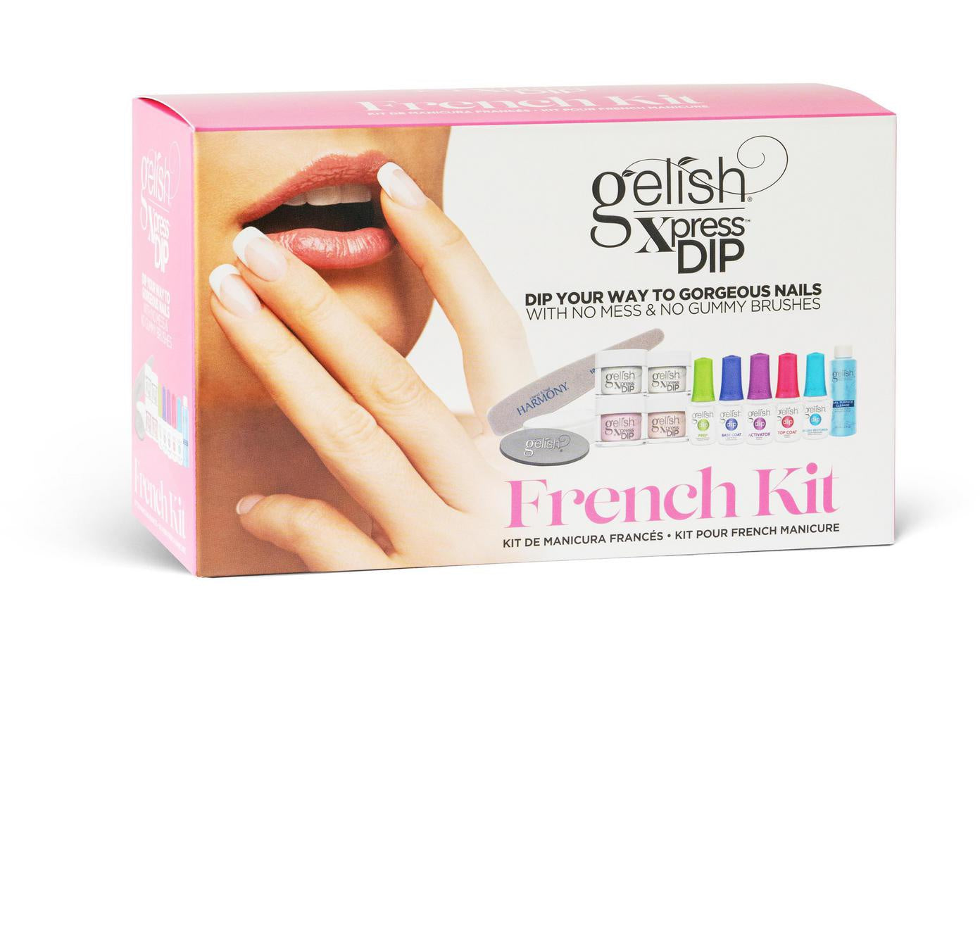 Gelish Xpress Dip Acrylic French Kit #1632001