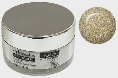 ibd Dip & Sculpt All That Glitters 108BP2 2 oz-Beauty Zone Nail Supply