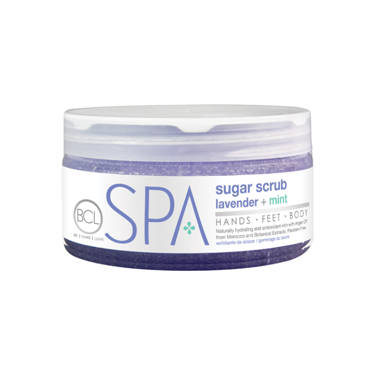 BCL SPA Sugar Scrub Lavender + Mint (8oz) 8oz-Beauty Zone Nail Supply