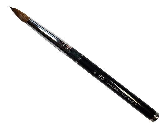 x5 Super Kolinsky Acrylic Nail Brush size 08-Beauty Zone Nail Supply