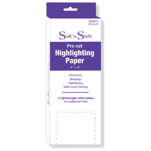 200 ct. Pre-cut Highlighting Paper SNS613-Beauty Zone Nail Supply