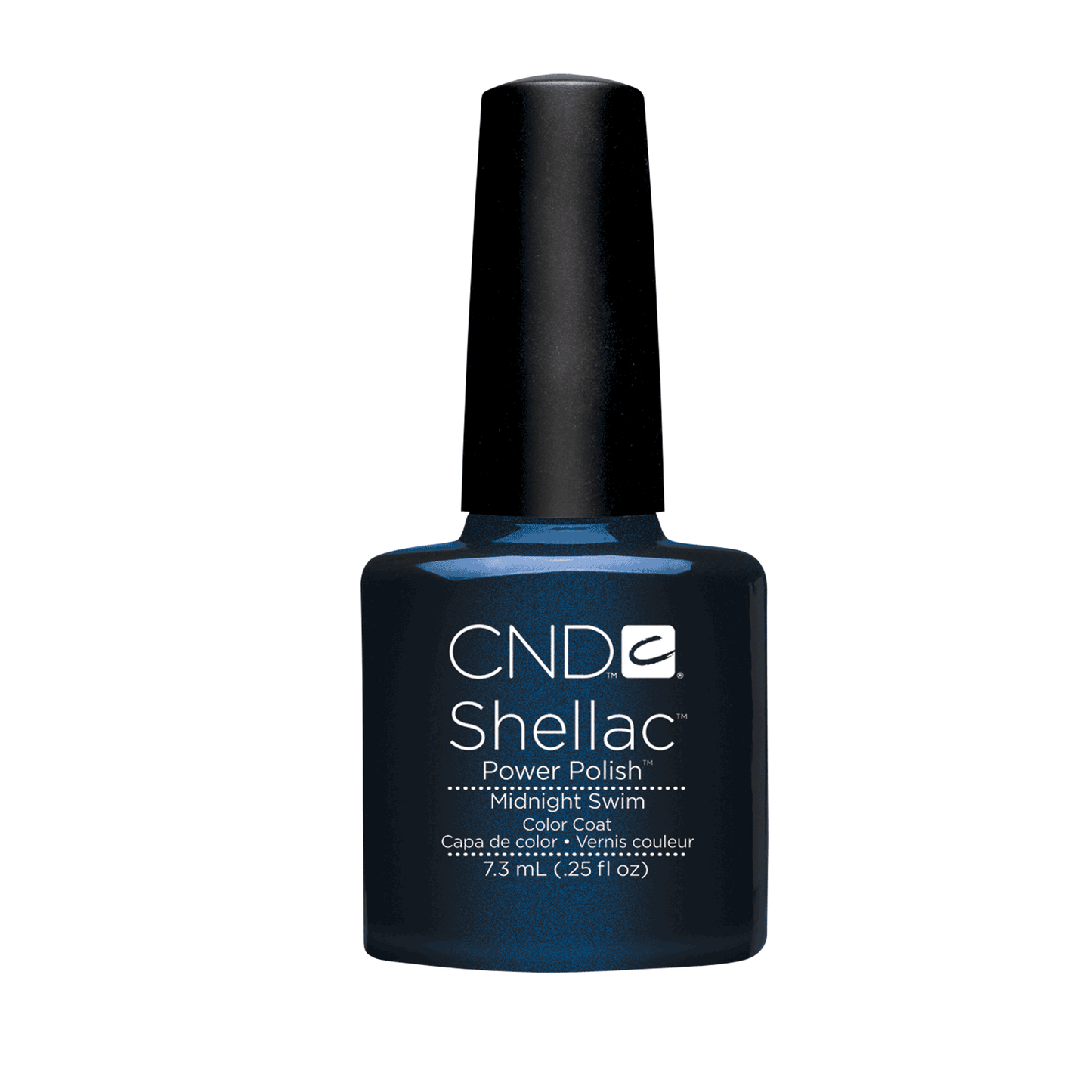 Cnd Shellac Midnight Swim .25 Fl Oz-Beauty Zone Nail Supply