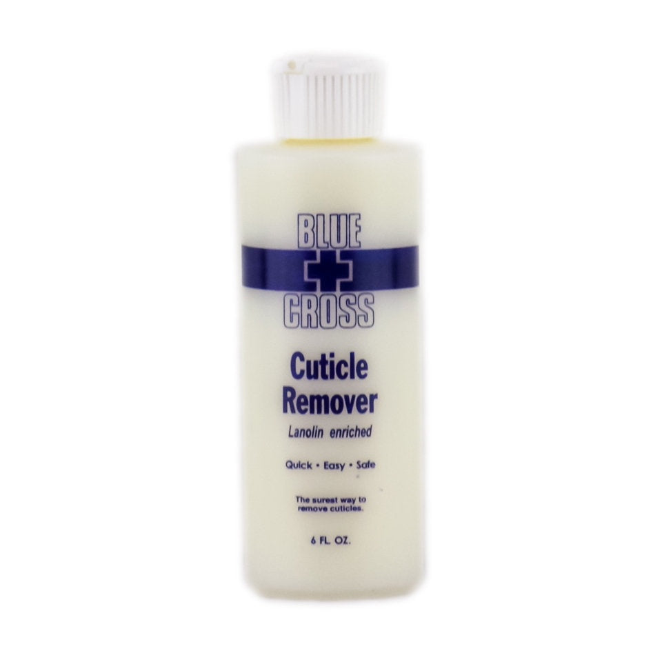 Blue Cross Cuticle Remover Lanolin Enriched 6 oz-Beauty Zone Nail Supply