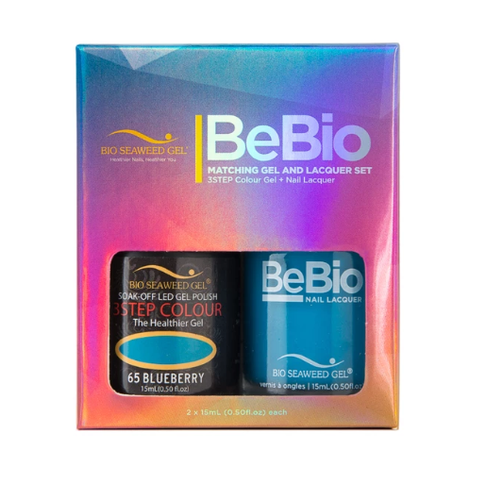 Bio Seaweed Bebio Duo 65 Blueberry-Beauty Zone Nail Supply