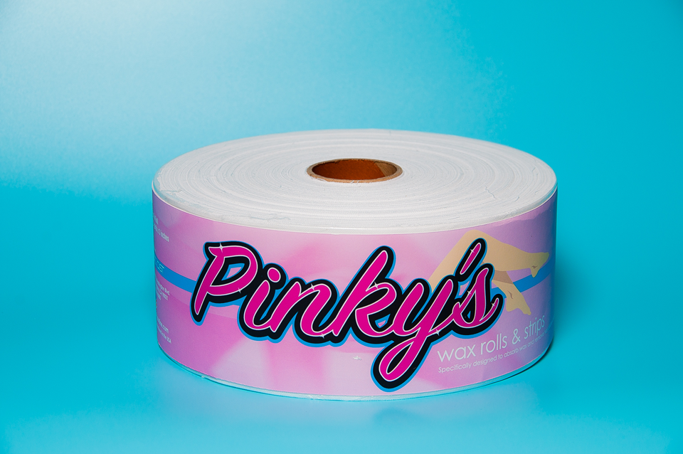 Pinky's bleached muslin roll 3.0in x 100 yards-Beauty Zone Nail Supply