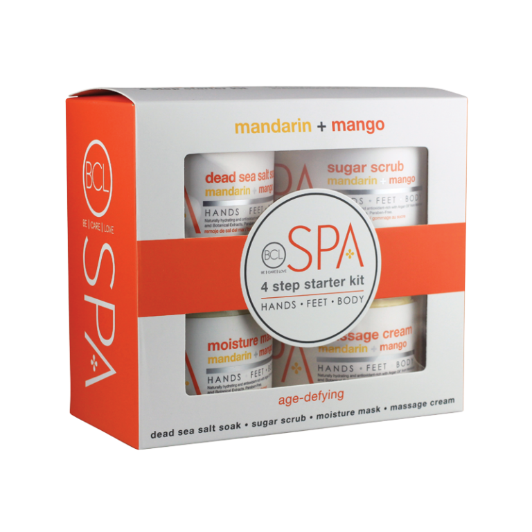 BCL SPA Mandarin + Mango 4 Step Starter Kit-Beauty Zone Nail Supply