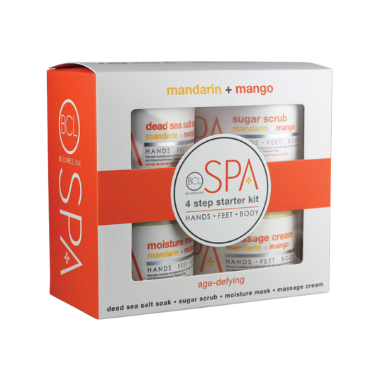 BCL SPA Mandarin + Mango 4 Step Starter Kit-Beauty Zone Nail Supply
