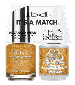 ibd Advanced Wear Color Duo Playing with Fuego 1 PK-Beauty Zone Nail Supply