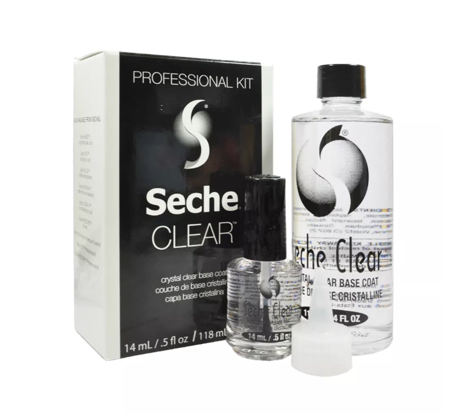 Seche clear base coat 4 oz-Beauty Zone Nail Supply