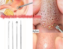 Load image into Gallery viewer, Acne Needle makeup beauty and acne remover 4 pcs